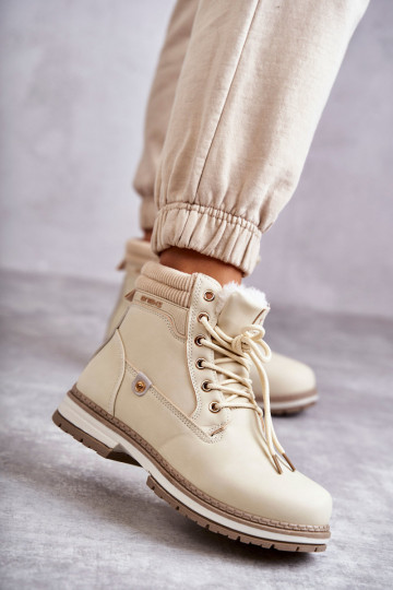 Stivali caldi colore beige Liv 2