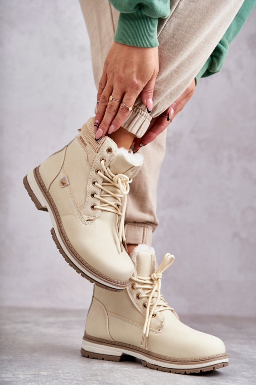 Stivali caldi colore beige Liv Stivali caldi colore beige Liv