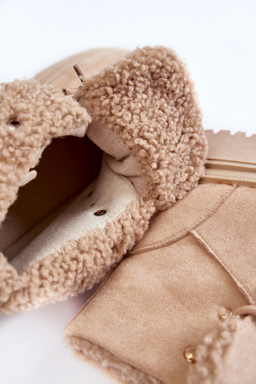 Stivali Bellita in camoscio beige Stivali Bellita in camoscio beige