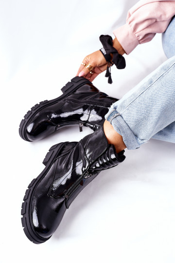 Stivali scarpe nere Nobleford 2