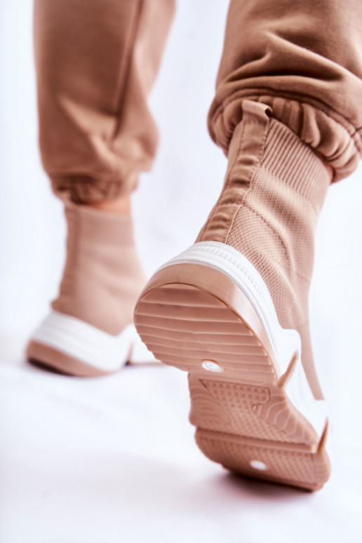 Scarpe sportive beige Morris