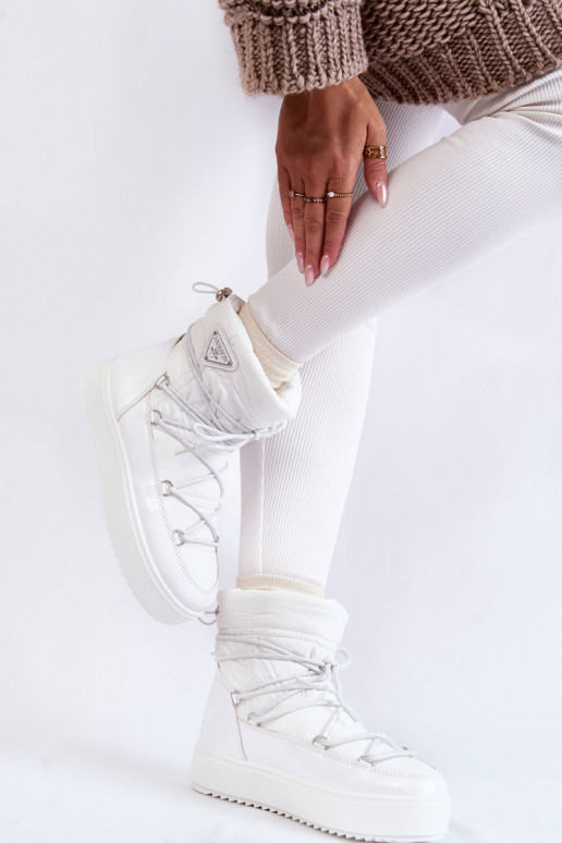 Doposci con lacci colore bianco Carrios Doposci con lacci colore bianco Carrios