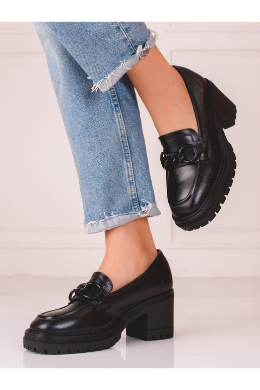 Mocassino Vinceza nero da donna
