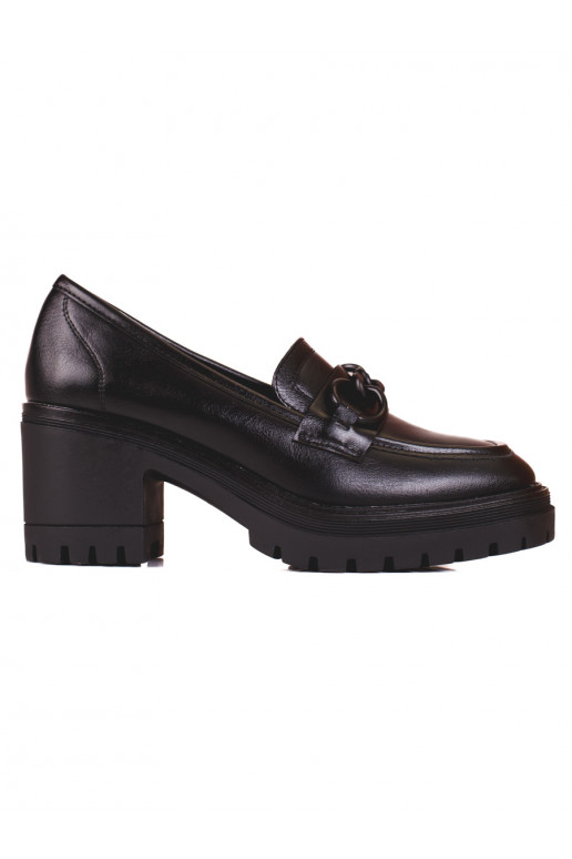 Mocassino Vinceza nero da donna