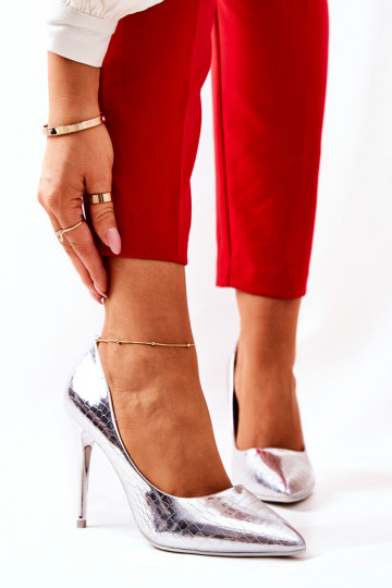 Decollete Tissoria argento...