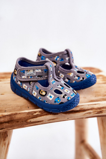 Scarpe/ciabatte Befado colore grigio