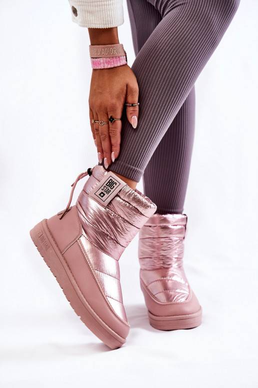 Doposci riscaldati rosa Big Star da donna