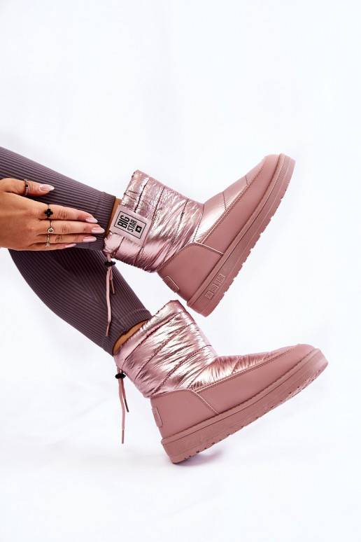 Doposci riscaldati rosa Big Star da donna