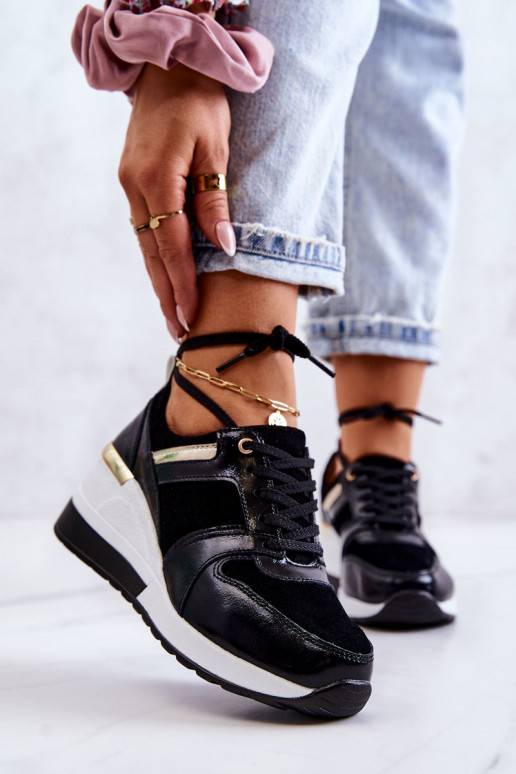 Scarpe sportive bianche e nere Rayana da donna