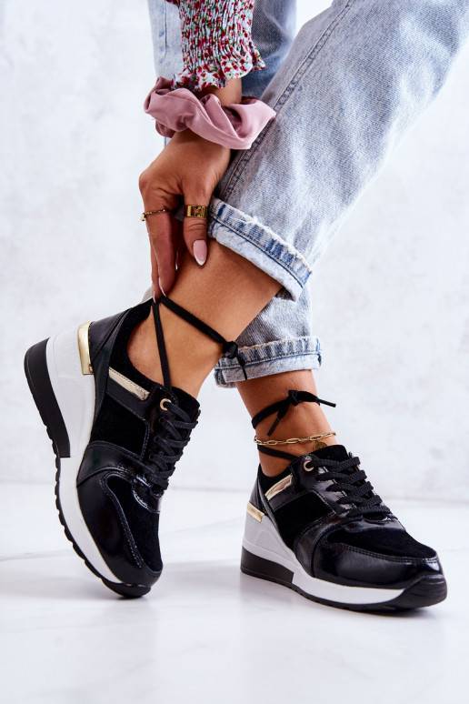 Scarpe sportive bianche e nere Rayana da donna