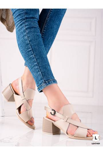 Sandali da donna beige sul... 2