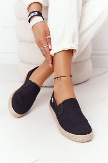 Espadrillas Big Star nere