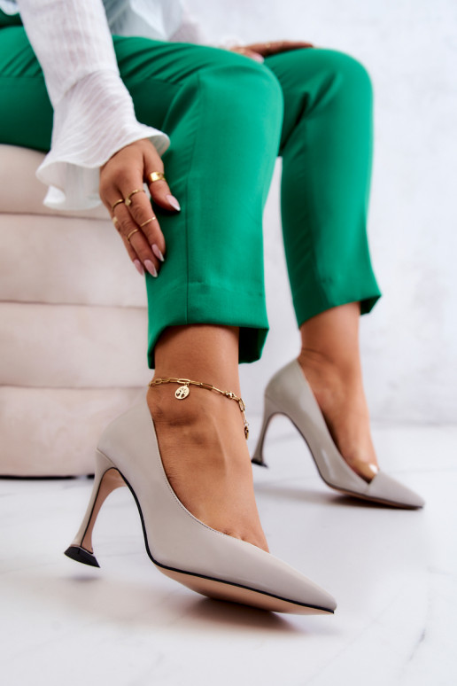 Tacchi alti Tamira grigi da donna