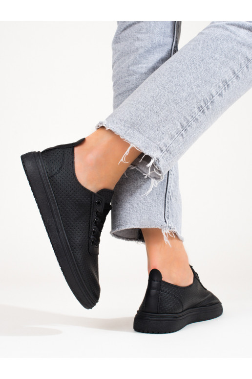 Scarpe sportive nere per il tempo... Scarpe sportive nere per il tempo...