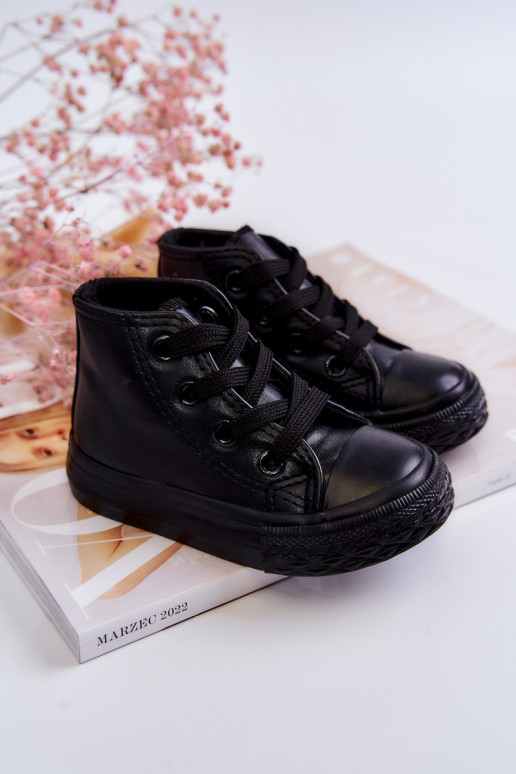 Scarpe nere per il tempo libero da bambino Marney