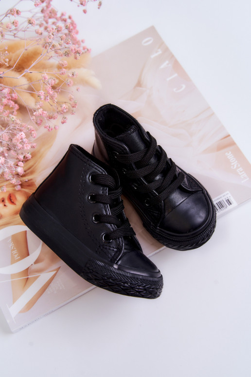 Scarpe nere per il tempo libero da bambino Marney