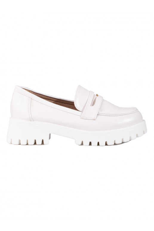 Scarpe bianche da donna Shelovet con plateau