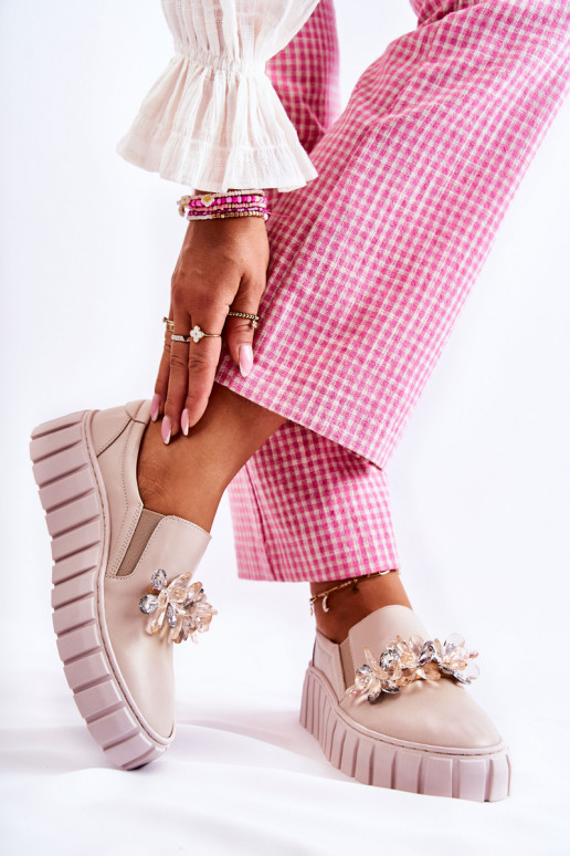 Sneakers Slip-On con ornamenti Mirana... Sneakers Slip-On con ornamenti Mirana...