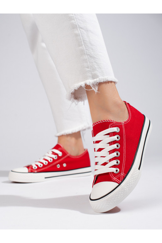 Scarpe casual in colore rosso Shelovet Scarpe casual in colore rosso Shelovet