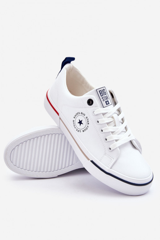 Scarpe casual bianche da uomo Big Star