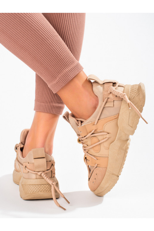 Scarpe per il tempo libero beige...