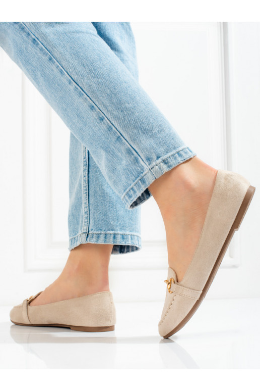 Mocassini da donna Potocki beige