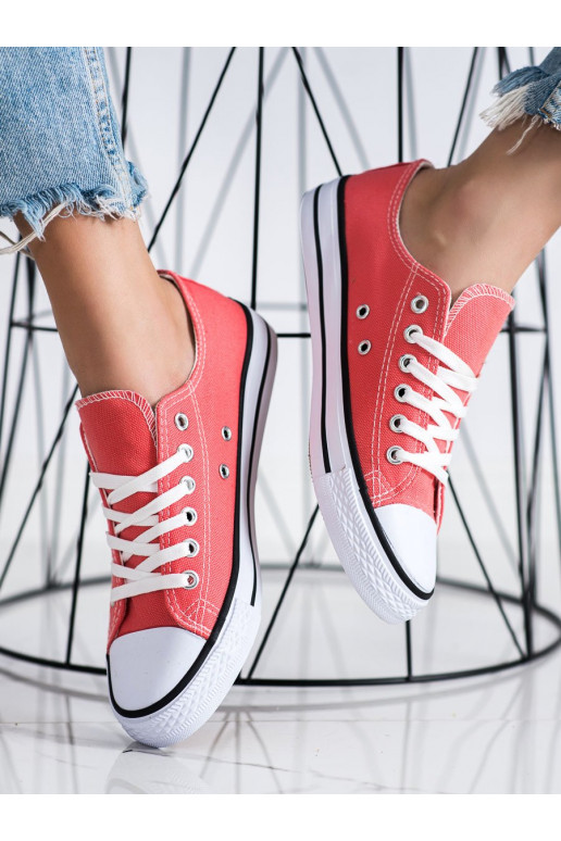 Scarpe sportive color corallo Shelovet