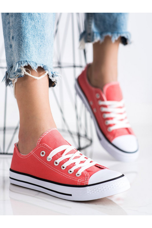 Scarpe sportive color corallo Shelovet