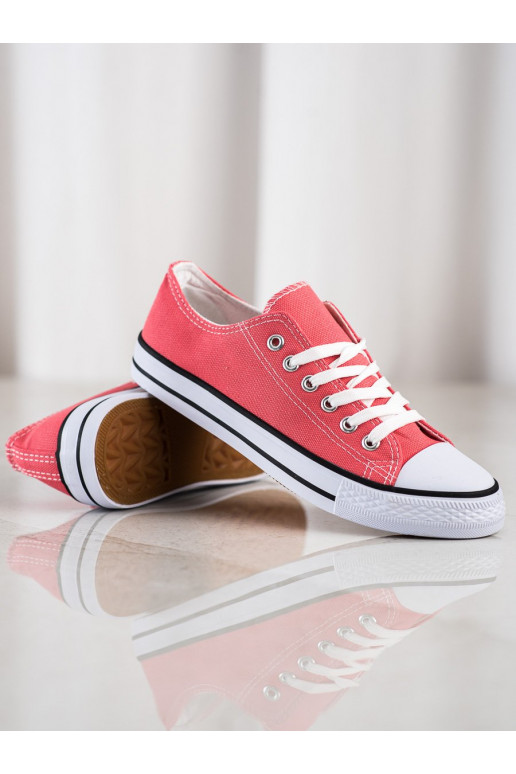 Scarpe sportive color corallo Shelovet