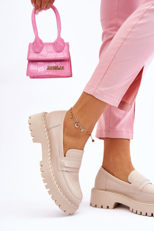 Mocassini beige Big Star Mocassini beige Big Star