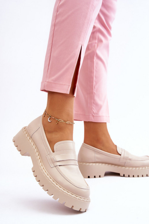 Mocassini beige Big Star Mocassini beige Big Star