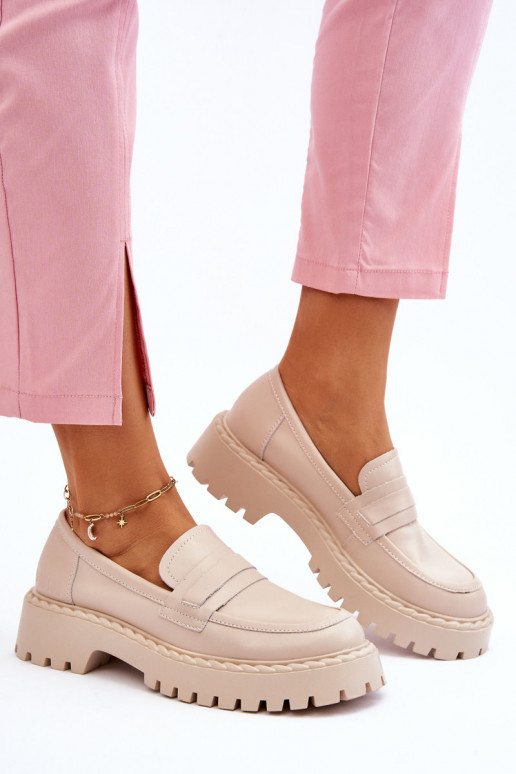 Mocassini beige Big Star Mocassini beige Big Star