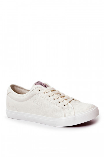 Scarpe casual da uomo in colore bianco Cross Jeans