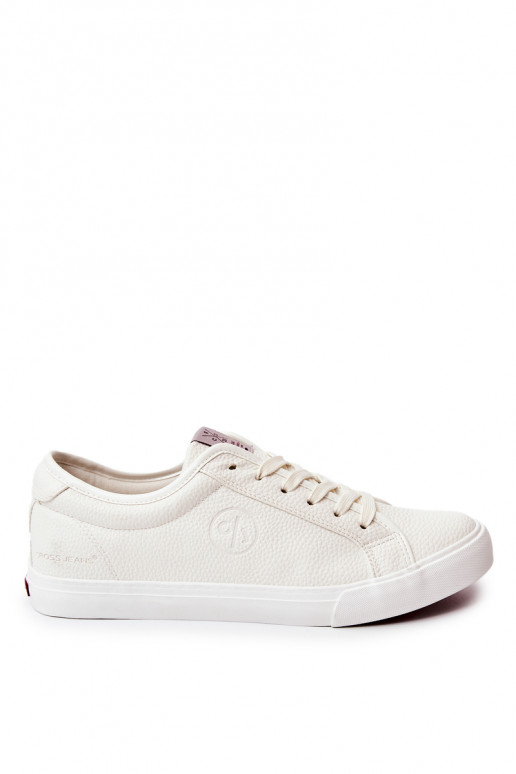 Scarpe casual da uomo in colore bianco Cross Jeans