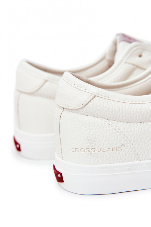 Scarpe casual da uomo in colore bianco Cross Jeans