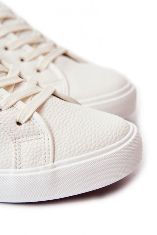 Scarpe casual da uomo in colore bianco Cross Jeans