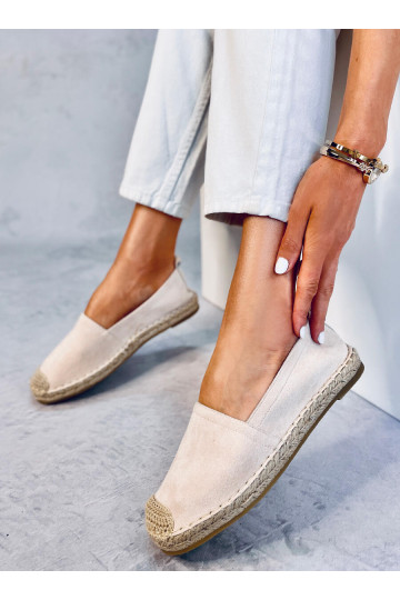 Espadrillas beige da donna...