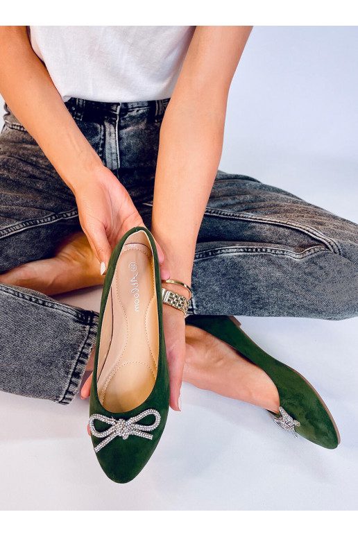 Ballerine con parte anteriore a...