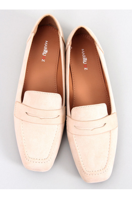 Mocassini in camoscio CLASS BEIGE