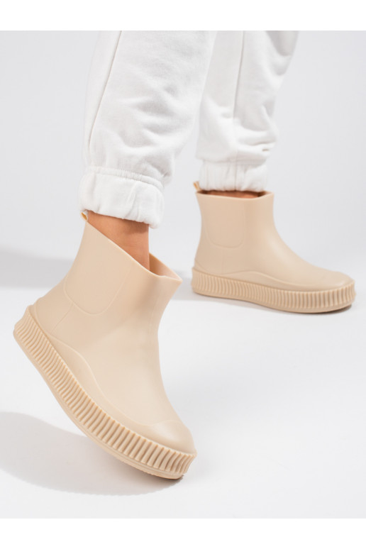 scarpe di gomma beige Shelovet scarpe di gomma beige Shelovet