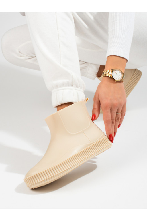 scarpe di gomma beige Shelovet scarpe di gomma beige Shelovet