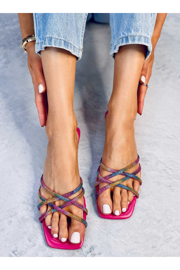 Pantofole REXHA rosa