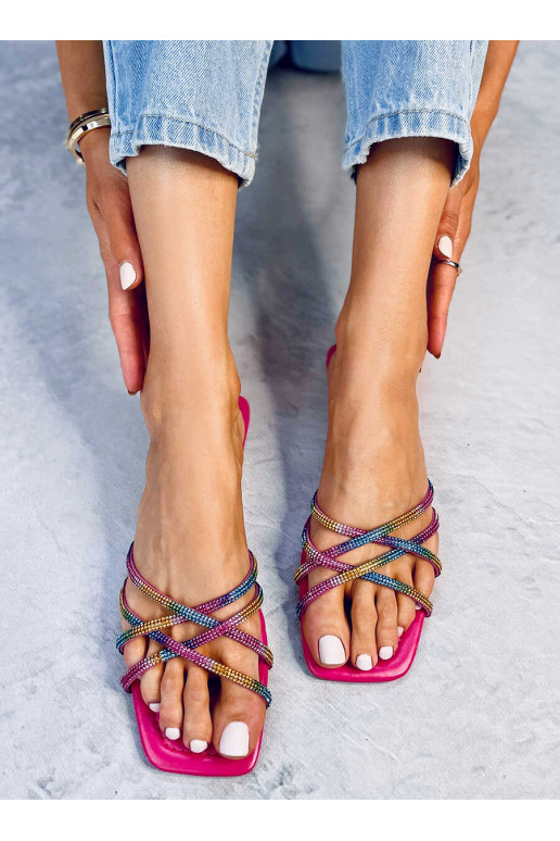 Pantofole REXHA rosa