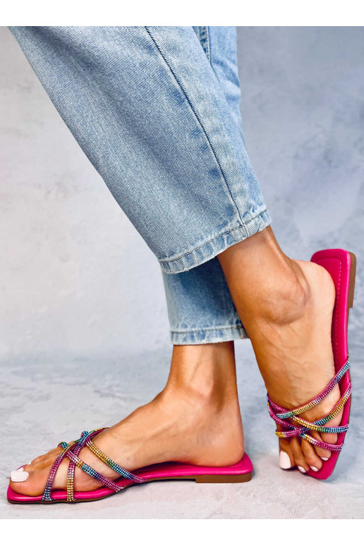 Pantofole REXHA rosa