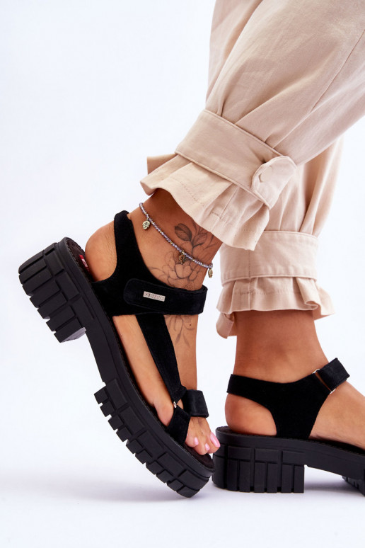 Comodi sandali in camoscio Big Star... Comodi sandali in camoscio Big Star...