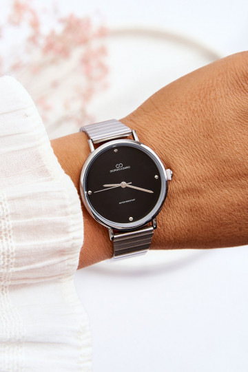 Orologio da donna di colore grigio-nero Giorgio&Dario
