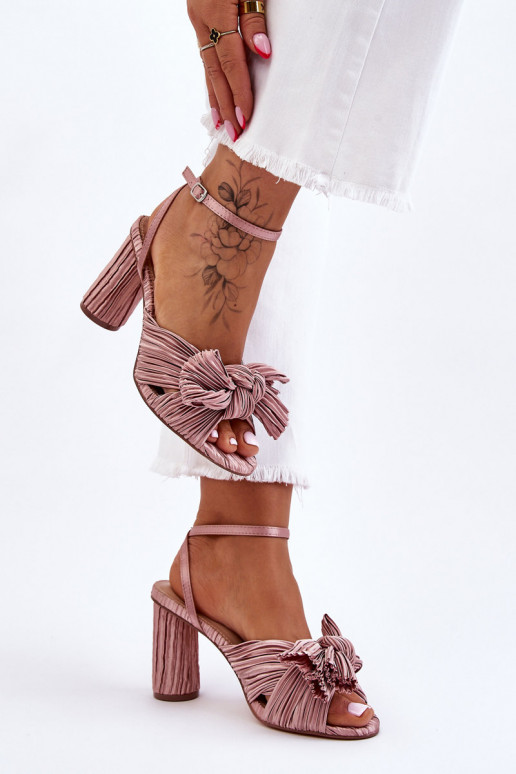 Scarpe con tacco alto Callum beige da donna