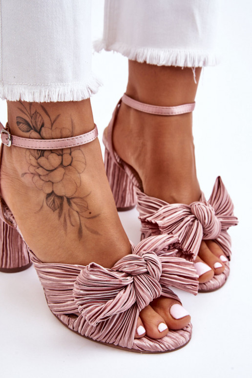 Scarpe con tacco alto Callum beige da donna