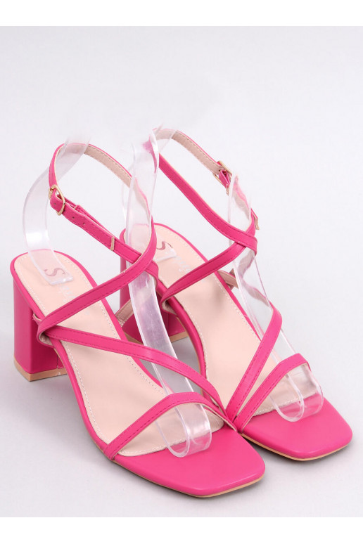 Sandali eleganti rosa con tacco alto THERESA