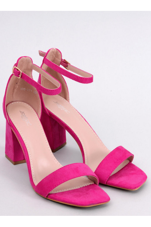 Scarpe rosa col tacco AISHA